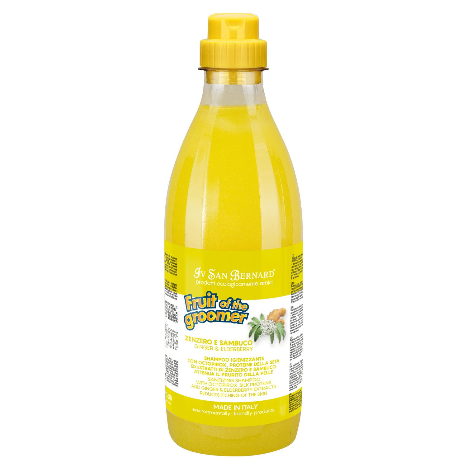 Shampoo Zenzero e Sambuco 500 ML